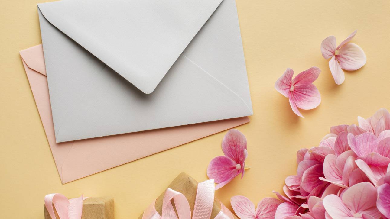 Destination wedding invitation